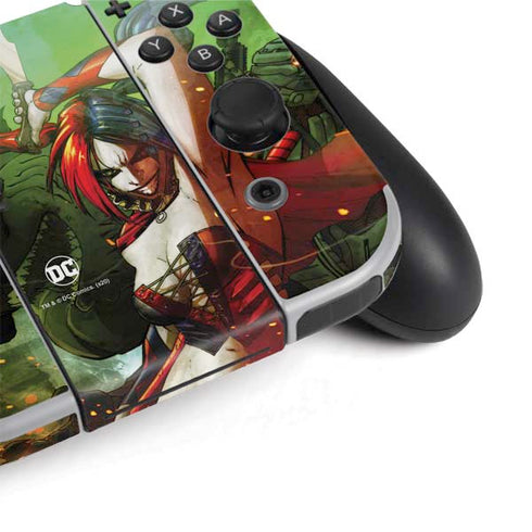 DC Comics Harley Quinn Suicide Squad Vol 1 Cover New 52 Nintendo Switch OLED (2021) Skin